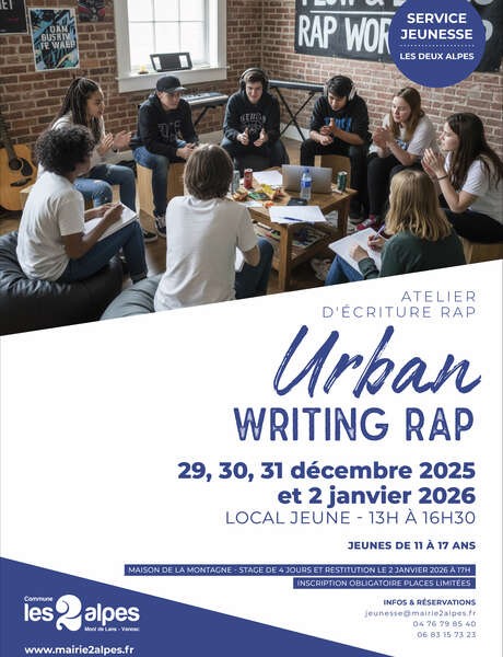 Stage Jeunes - Urban Writing Rap Stage Jeunes - Urban Writing Rap