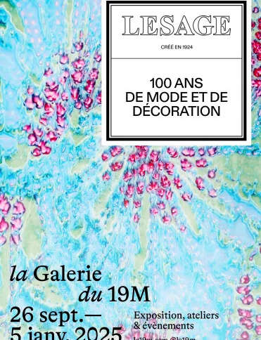 Exposition - Lesage, 100 ans de mode et de décoration