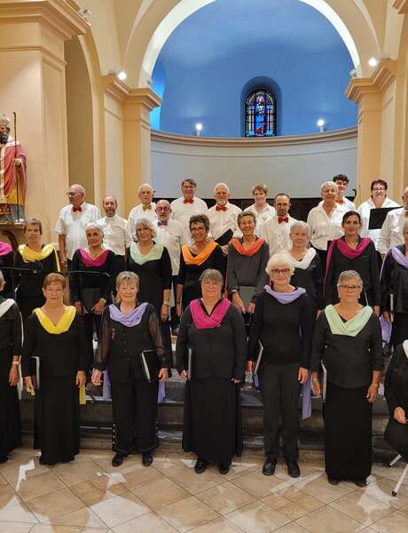 Concert du chorale du Champsaur Valgaudemar
