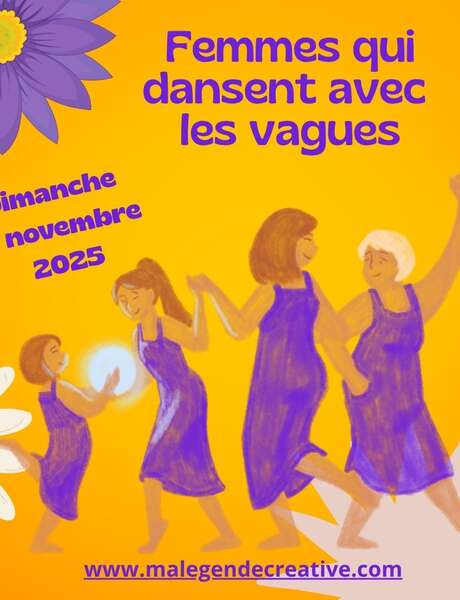 Atelier créatif : Femmes qui dansent avec les vagues