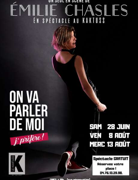 Emilie Chasles en spectacle au Kaktuss Emilie Chasles en spectacle au Kaktuss