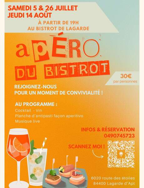 Les Apéros du Bistrot Les Apéros du Bistrot