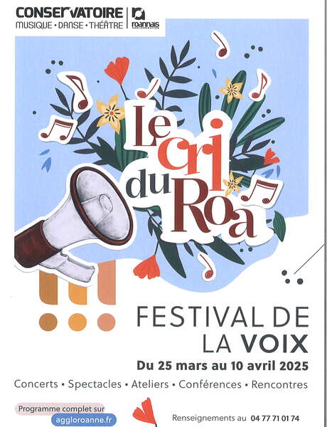 Festival Le Cri du Roa -Des ténèbres à la lumière.