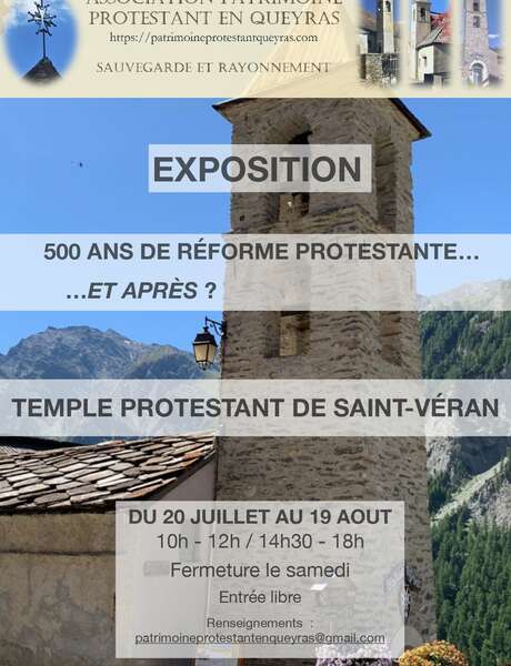 Exposition "500 ans de réforme protestante et après?""