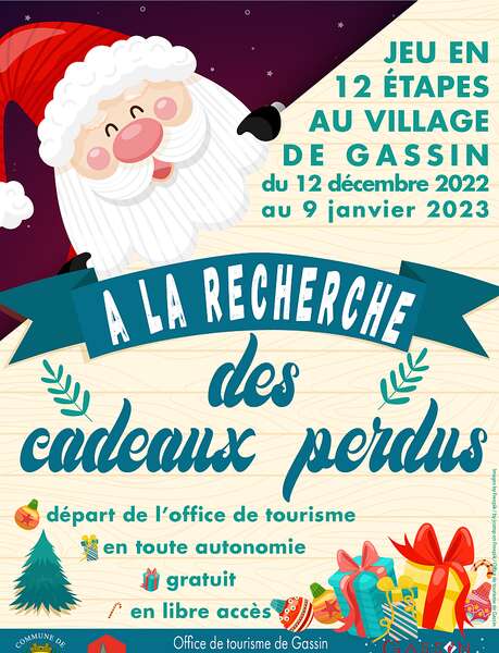 Parcours de Noel "À la recherche des cadeaux perdus" Parcours de Noel "À la recherche des cadeaux perdus"