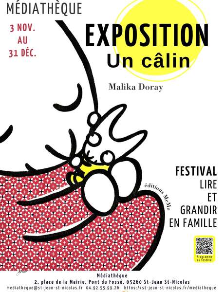 Exposition Un Câlin de Malika Doray