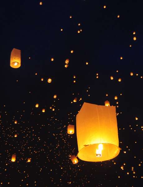 Torchlight parade