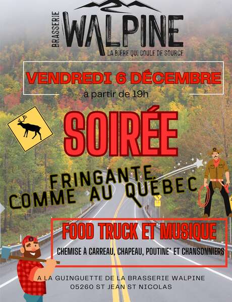 Soirée Québec à la Walpine