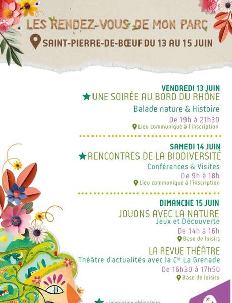 Les Rendez-vous de mon Parc "Une soirée au bord du rhône"