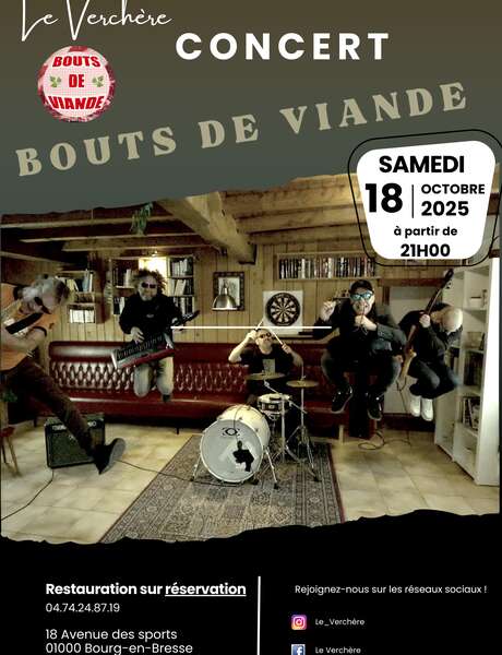 Concert "Les bouts de viande"