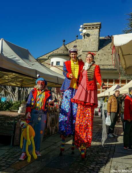 Semaine du cirque Cie Art Flex à La Chapelle d'Abondance