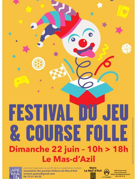 Festival du jeu et course folle