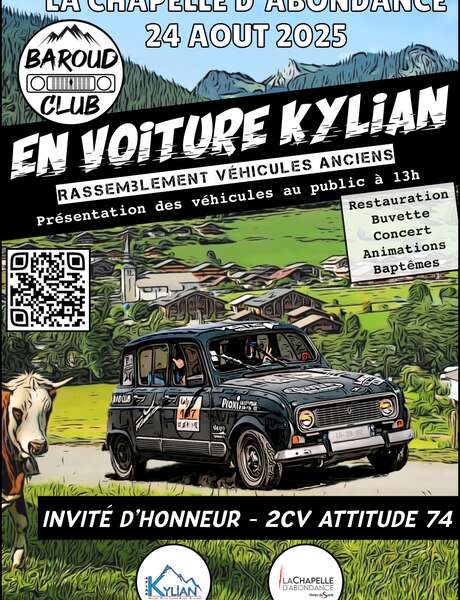 En voiture Kylian #4 : Rassemblement de véhicules anciens