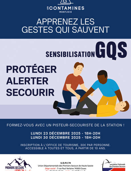 GQS - Sensibilisation aux Gestes qui Sauvent avec l’UDPS 74 GQS - Sensibilisation aux Gestes qui Sauvent avec l’UDPS 74