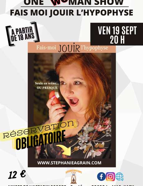 Spectacle : Fais moi jouir l’Hypophyse