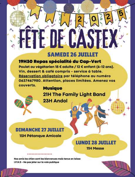 Fete locale de Castex