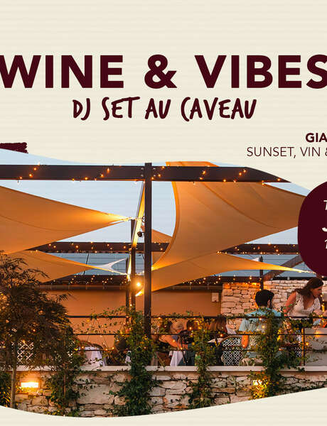 Wine & Vibes - DJ Set au Domaine Perréal