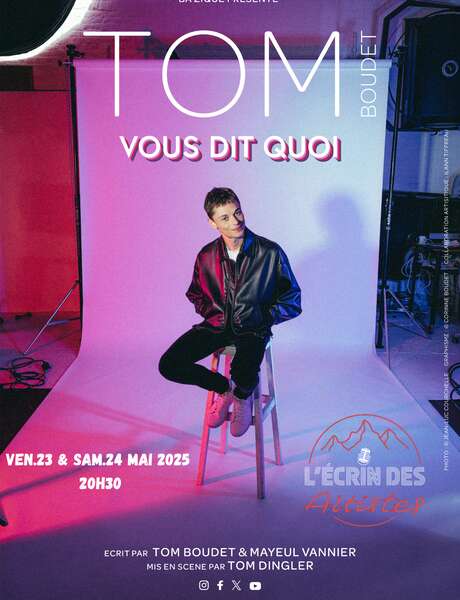 Tom Boudet - "Vous dit quoi"