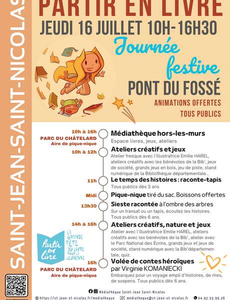 Partir en Livre - Journée festive