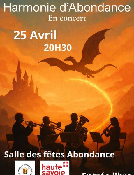 Concert de Printemps de l’Harmonie d’Abondance