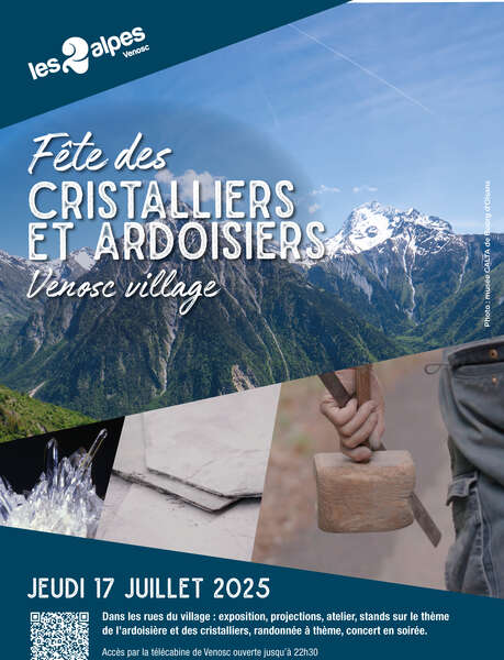 Crystal and slate makers' festival - Venosc Village