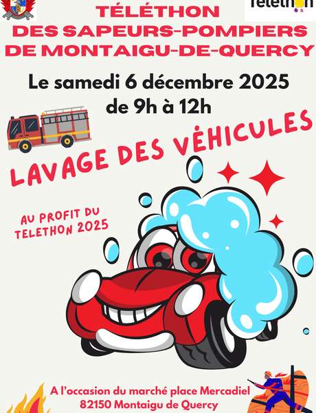 Téléthon des Sapeurs-pompiers de Montaigu de Quercy