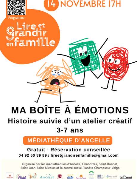 Ma boîte à émotion - Lire et grandir en famille