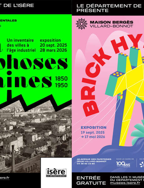 Visites guidées couplées des expositions "Métamorphoses urbaines" et "Brick Hydro"