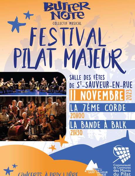 Festival Pilat Majeur - La 7ème corde + La Bande à Balk - Butter NOTE collectif musical