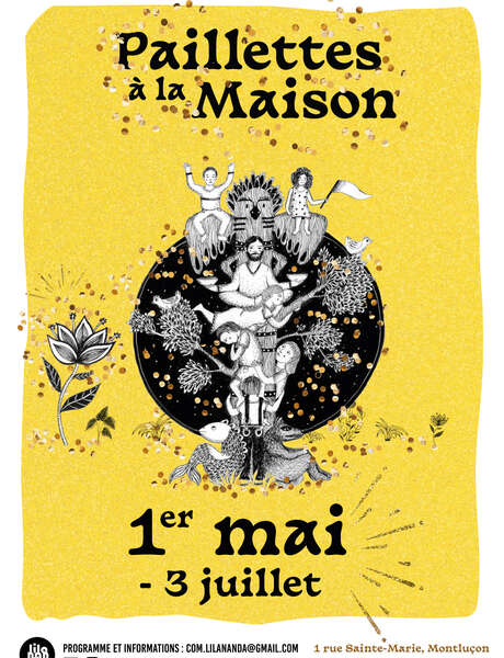 Festival Paillettes à la Maison : PERFORMANCE SOUNDPAINTING & KARAOQUICHE