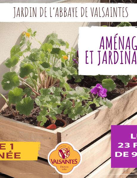 Stage : Aménagements et jardinage en bacs