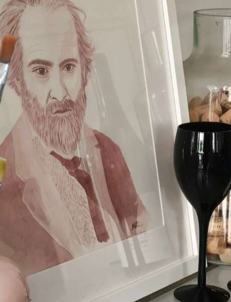 Atelier Peinture au Pigment de Vin et découverte du Château Saint Hilaire Atelier Peinture au Pigment de Vin et découverte du Château Saint Hilaire