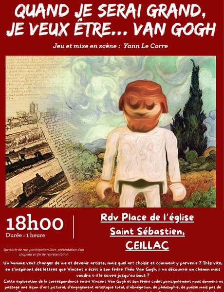 Spectacle : Quand je serai grand je veux être Van Ghog !