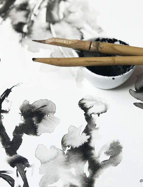 Initiation à l'encre de chine