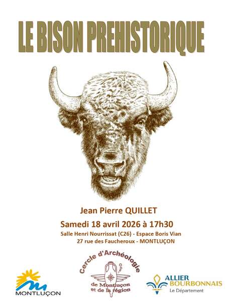 Conférence : le bison préhistorique