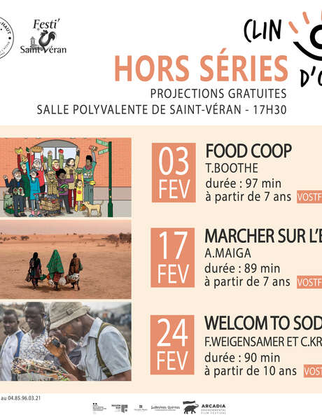 Clin d'oeil-hors séries-Projection "Food coop"