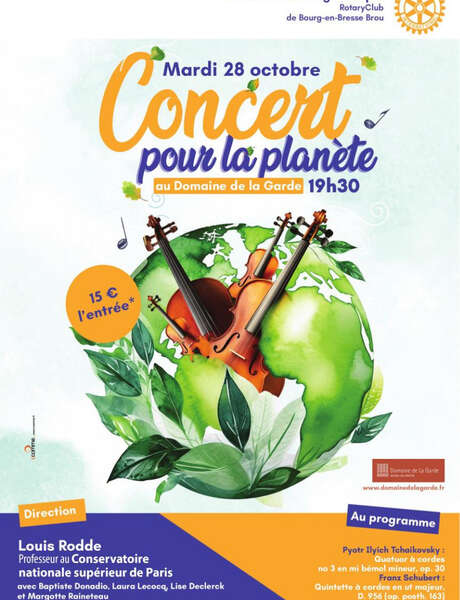 Concert pour la planète