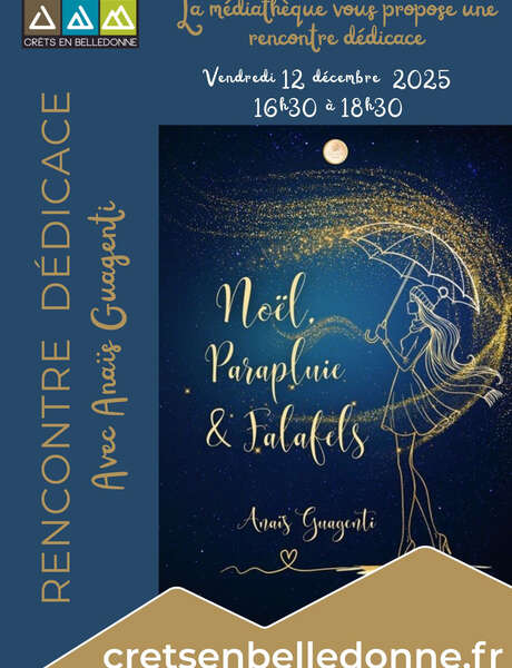 Rencontre dédicace avec Anaïs Guagenti