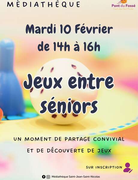 Après-midi jeux entre séniors