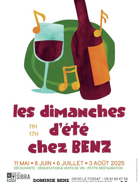 Les dimanches d'été chez Benz