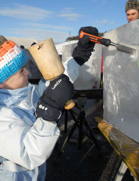 Chasse aux trésors glacée