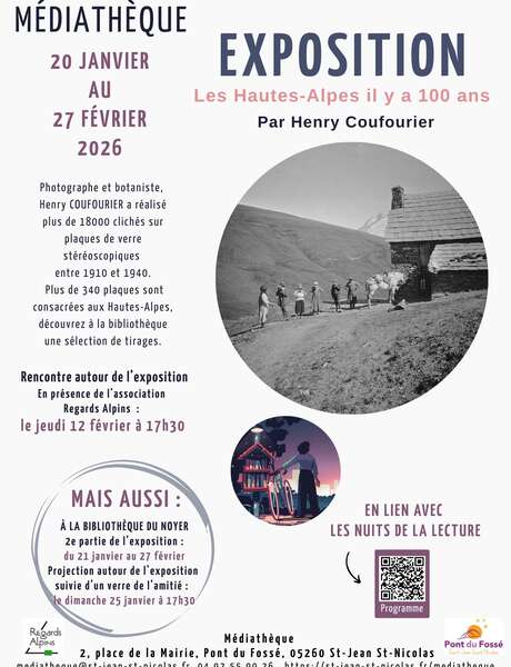Vernissage expostion - Les Hautes-Alpes il y a 100 ans