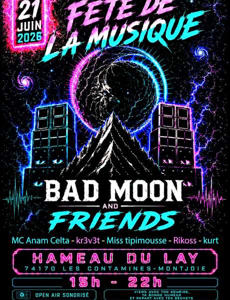 Open air au hameau du Lay à l'occasion de la Fête de la Musique