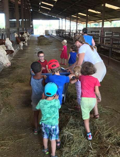 Visite commentée de la ferme de l'Abbaye ND