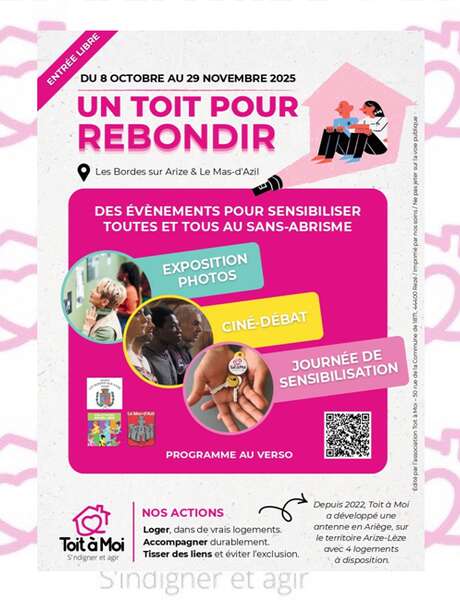 Journée de sensibilisation, convivialité et engagement citoyen "Un toit pour rebondir"