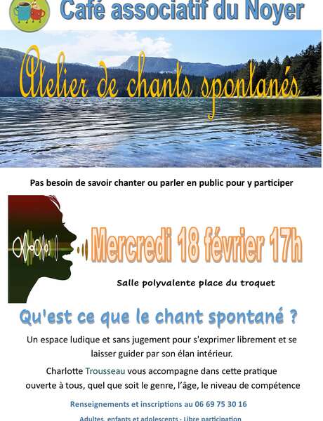 Chants spontanés Chants spontanés