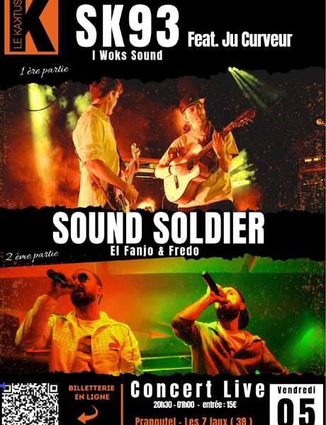 SK93(I WOKS SOUND) Feat JU.CURVER & SOUND SOLDIER El fanjo et Fredo