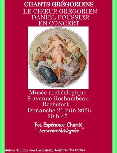 Concert of gregorian chants