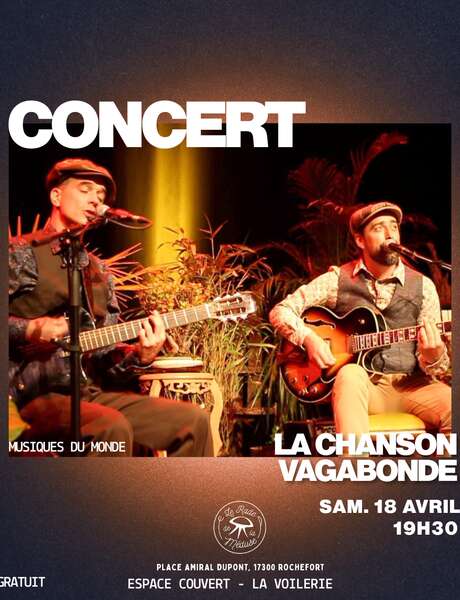 Konzert : La Chanson Vagabonde
