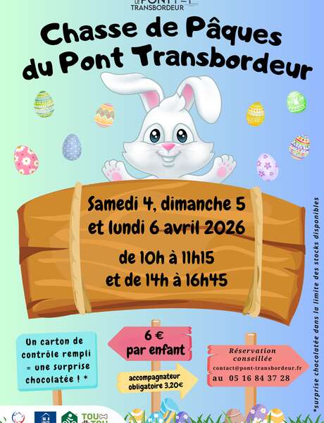 Osterjagd an der Transbordeur-Brücke